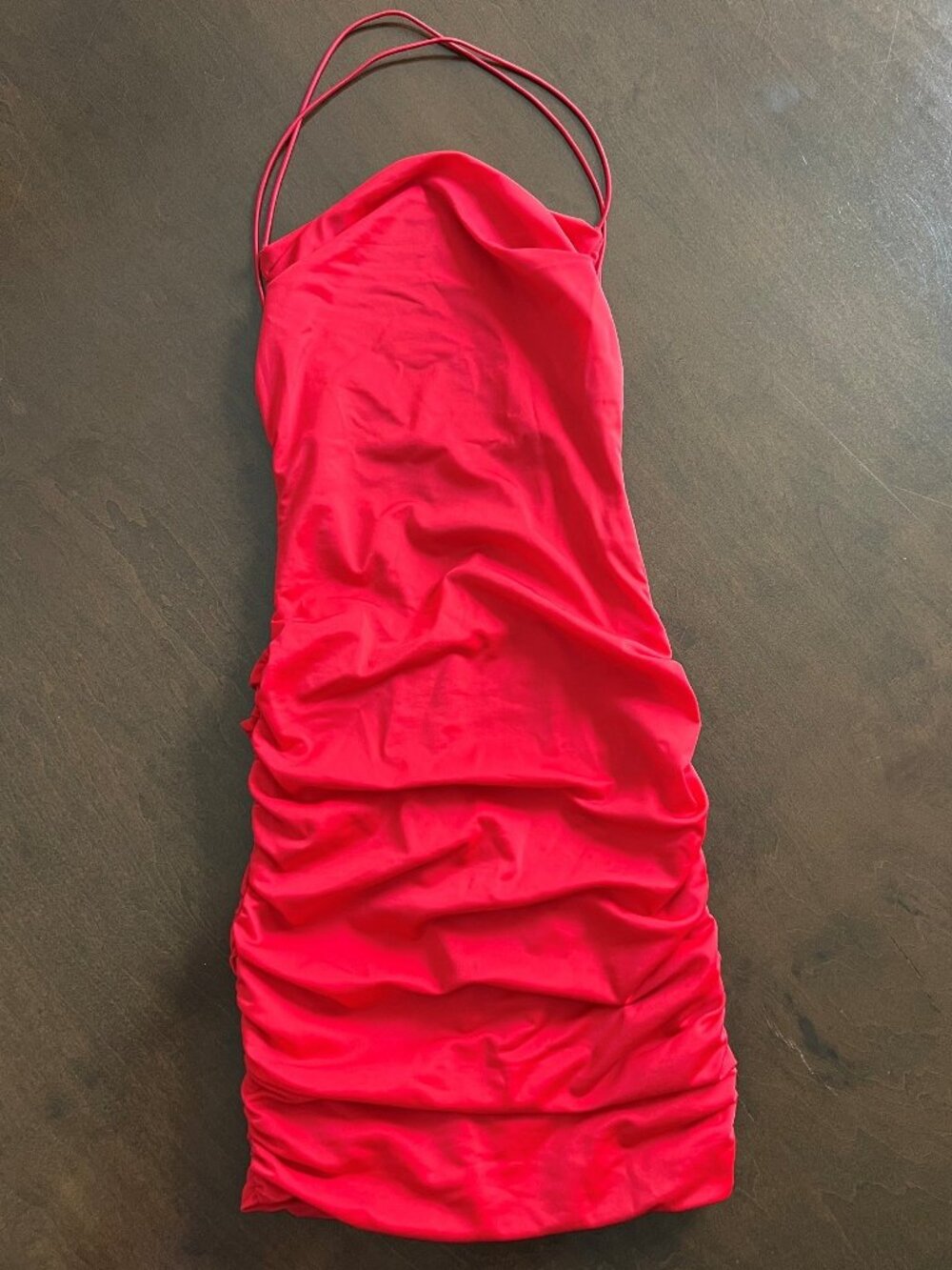 Tiger Mist Red Bodycon Mini Dress